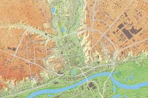 Map-portal WYSOKOŚCI TERENU