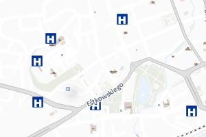 Map-portal MIEJSCA NOCLEGOWE