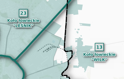 Map-portal OBWODY ŁOWIECKIE