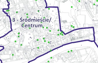 Map-portal Budżet Obywatelski - wszystkie zadania